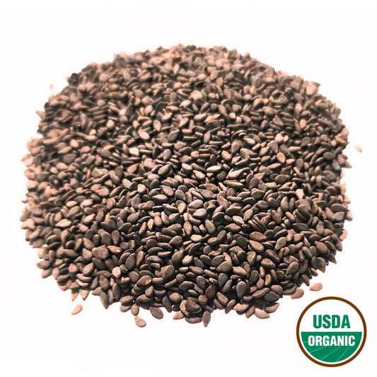 Black Sesame Seed - Sesami nigrum Semen - Hei Zhi Ma - Organic
